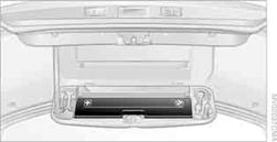 Die Verbandtasche finden Sie in der Kofferraumklappe.