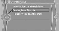 BMW Dienste aktualisieren