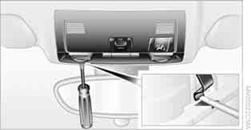 3. Bedieneinheit abnehmen.